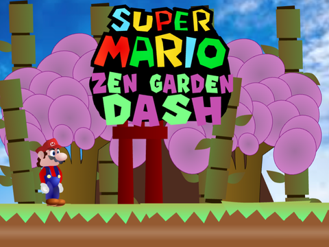 Cover for Super Mario Zen Garden Dash